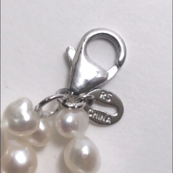 Ross Simons Freshwater Pearl & Rhodonite Necklace - Picture 7 of 8